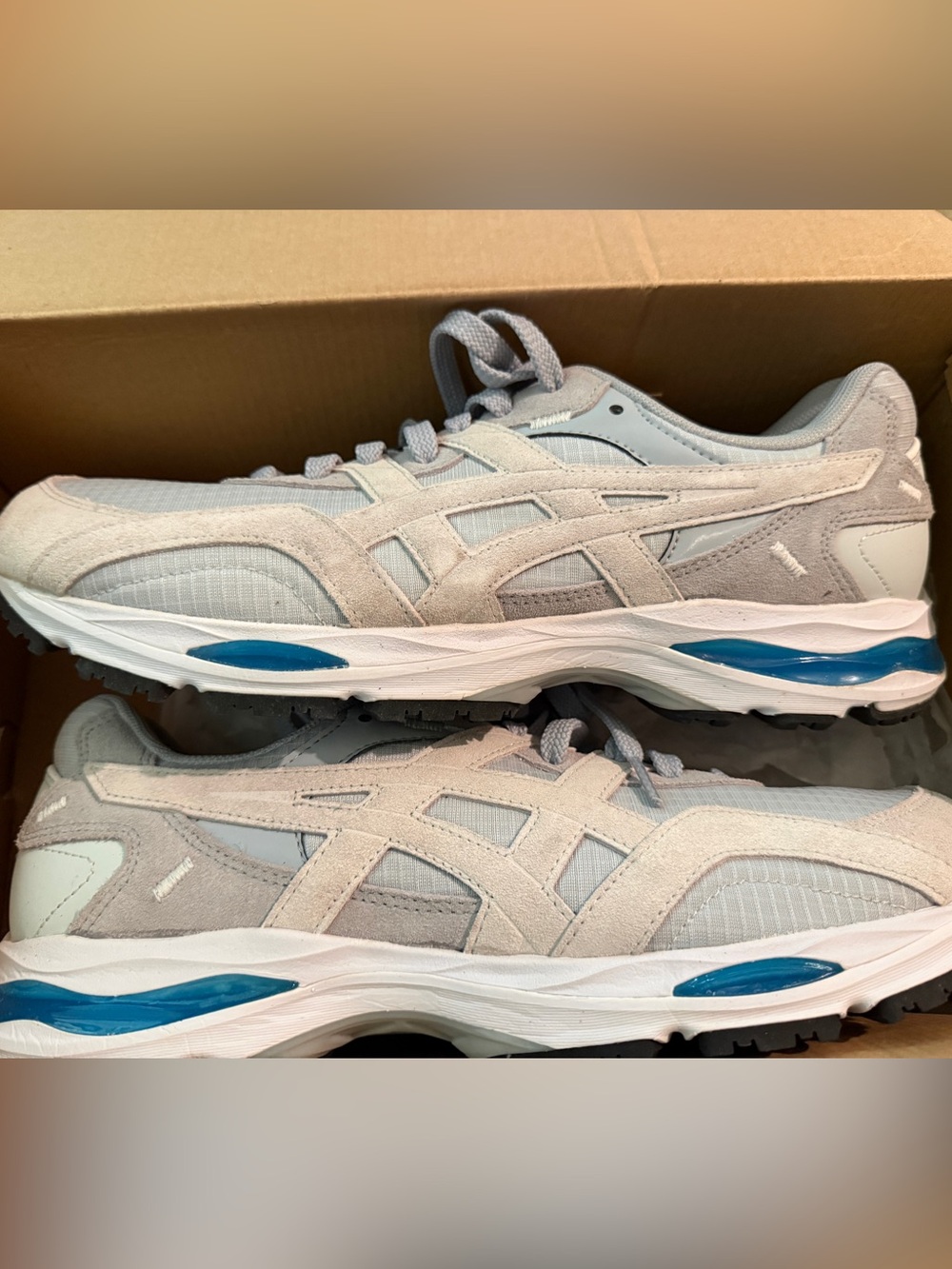 Asics Light Gray Suede MC plus size 11 New